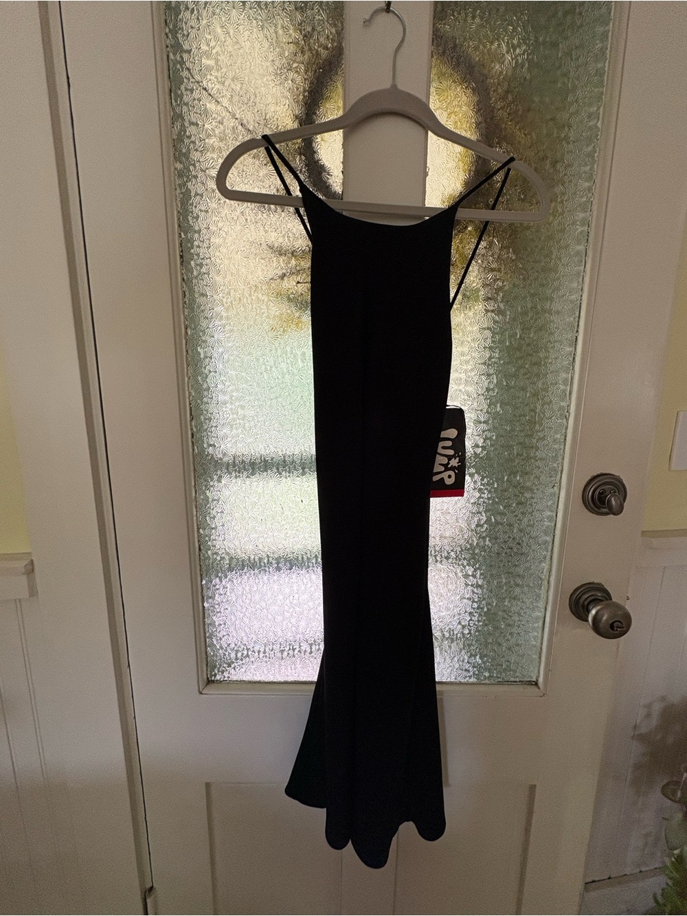 JUMP NWT Women’s Black Spaghetti Strap Dress 7/8 Fully Lined
